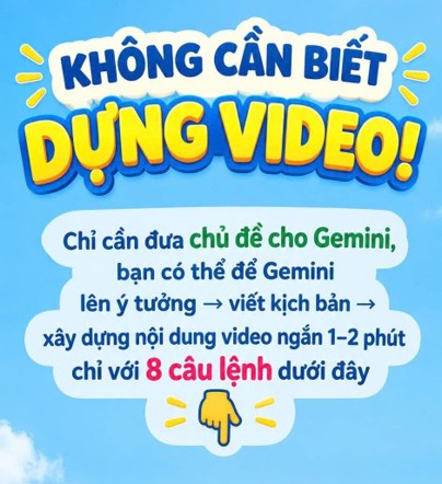 Làm video ngắn với Gemini