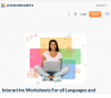 Liveworksheet: tạo phiếu bài tập tương tác