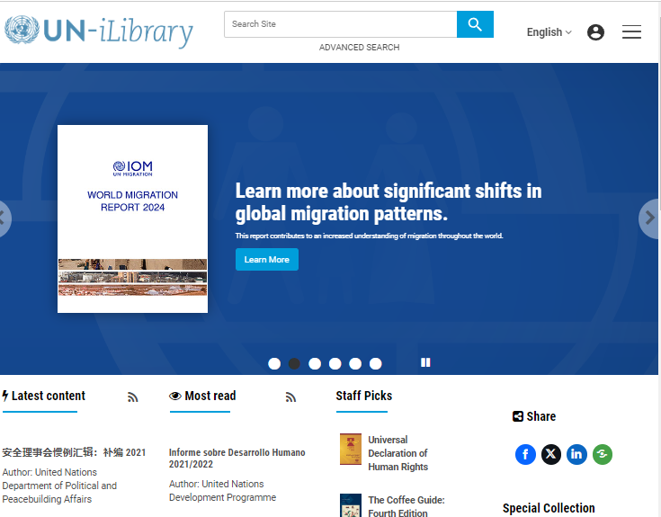 UN iLibrary