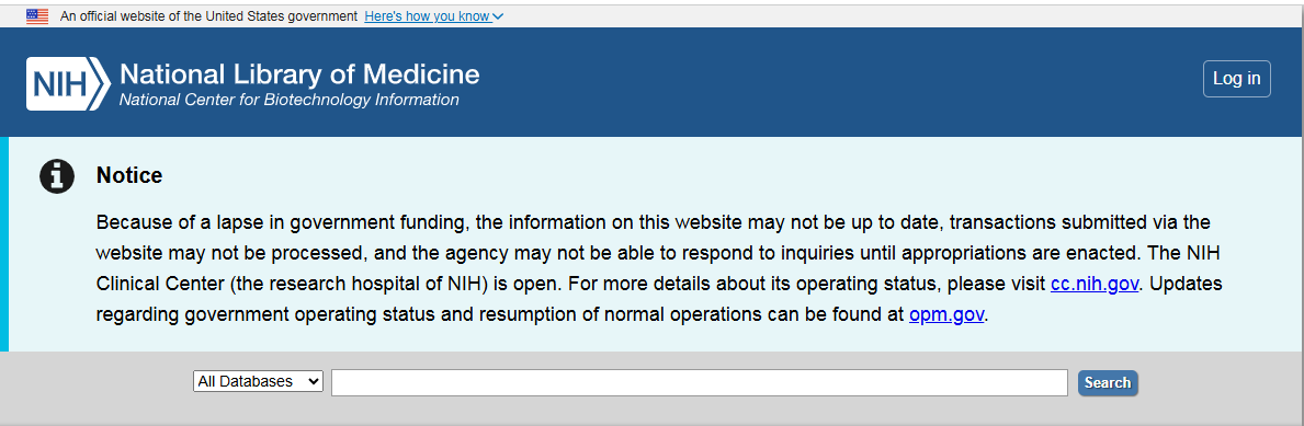 CBI – National Center for Biotechnology Information