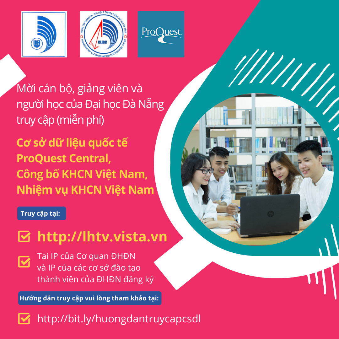 Cơ sở dữ liệu quốc tế ProQuest Central, công bố KHCNVN