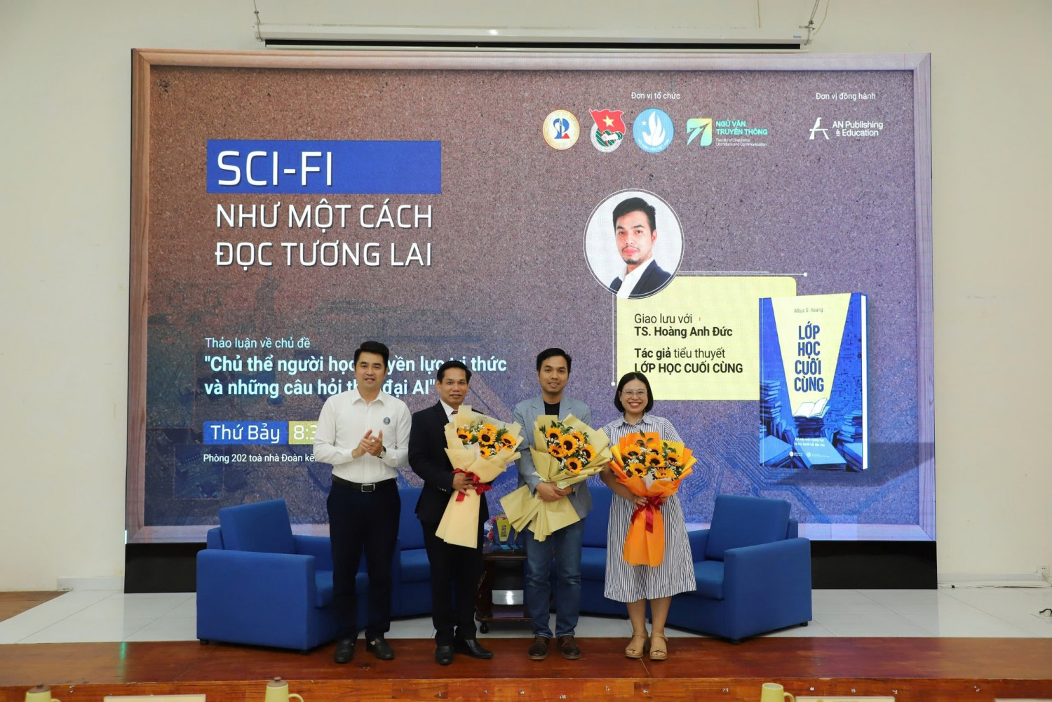 GIAO LƯU TÁC GIẢ “LỚP HỌC CUỐI CÙNG” – ĐỐI THOẠI VỀ NGƯỜI HỌC TRONG THỜI ĐẠI AI